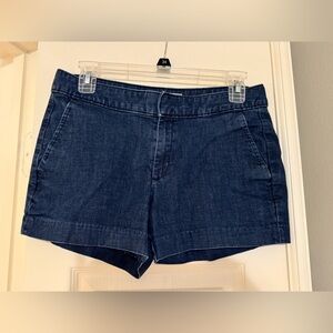 Banana Republic Dark Blue Jean Shorts